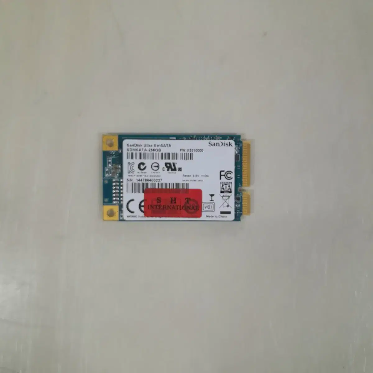 MSATA SSD 브랜드랜덤 250GB~256GB